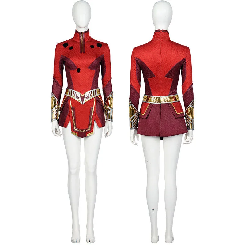 Shazam Maria Fullsuit Cosplay Costumes