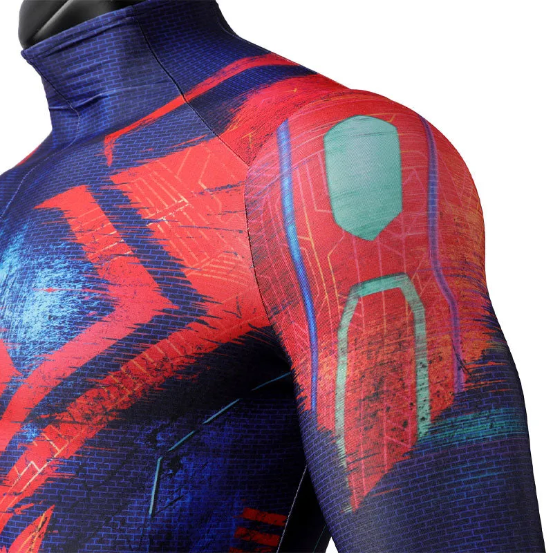 Spider-Man: Across The Spider-Verse 2099 Miguel O'Hara Jumpsuit Cosplay Costume