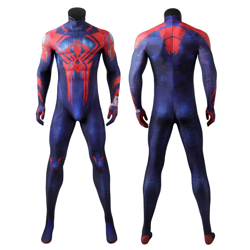 Spider-Man: Across The Spider-Verse 2099 Miguel O'Hara Jumpsuit Cosplay Costume