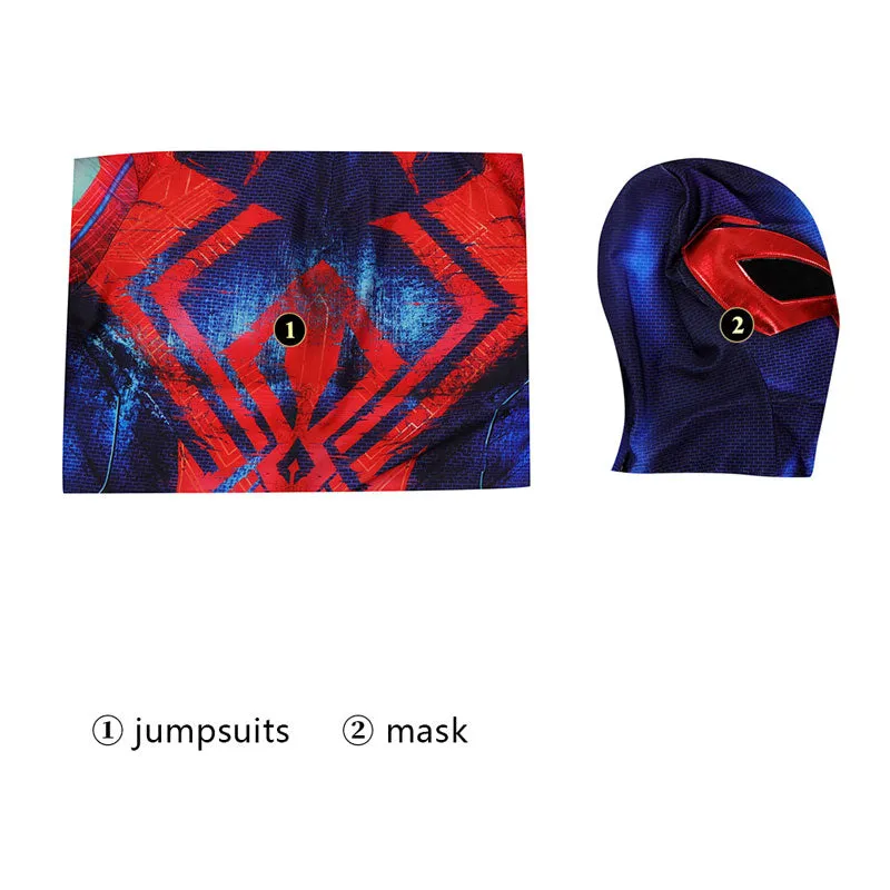 Spider-Man: Across The Spider-Verse 2099 Miguel O'Hara Jumpsuit Cosplay Costume