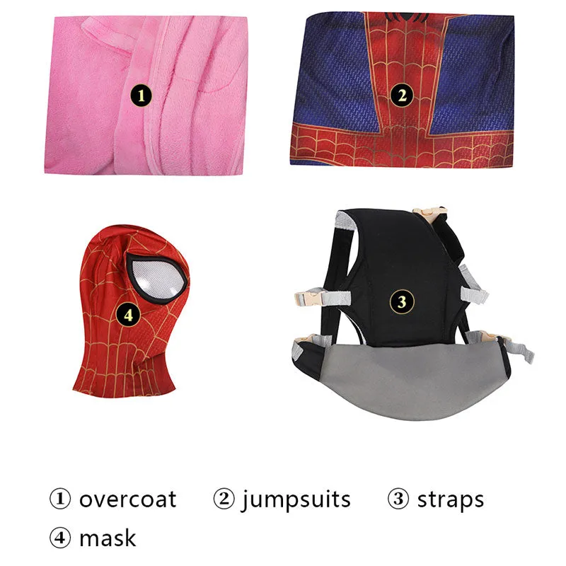 Spider-Man: Across The Spider-Verse Peter Parker Jumpsuit Cosplay Costumes