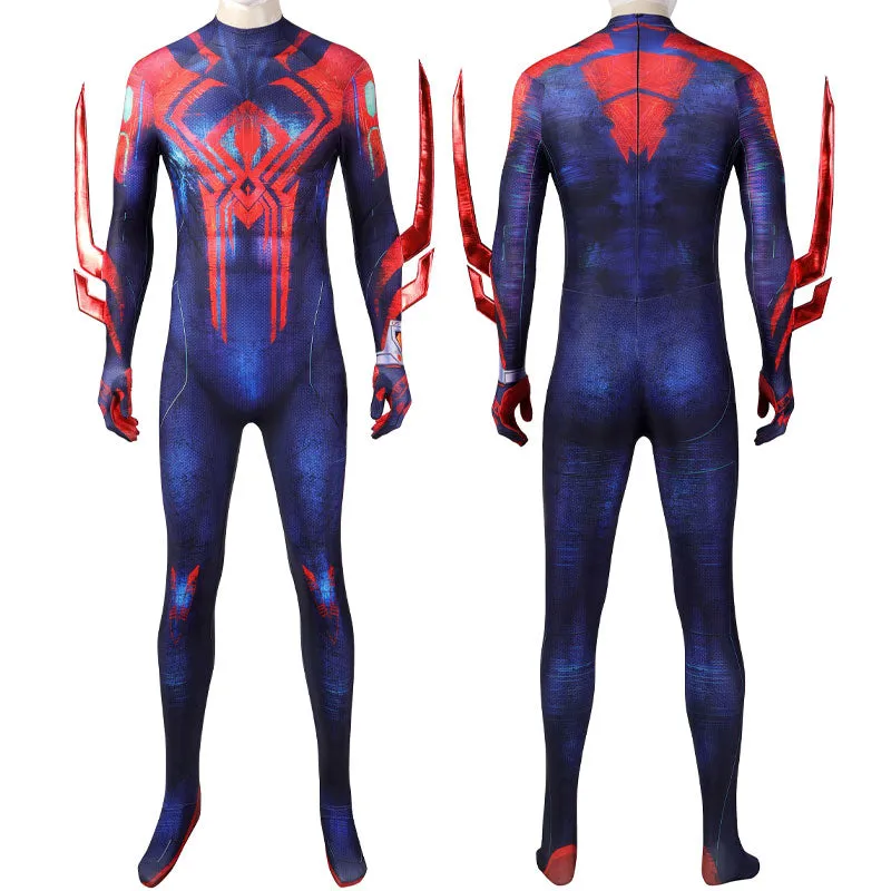 Spider-Man: Across The Spider-Verse Spider-Man 2099 Miguel O'Hara Jumpsuit Cosplay Costumes