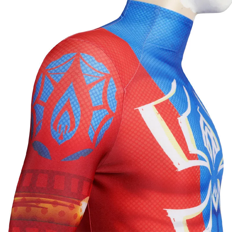 Spider-Man: Across The Spider-Verse Spider-Man India Pavitr Prabhakar Jumpsuit Cosplay Costumes