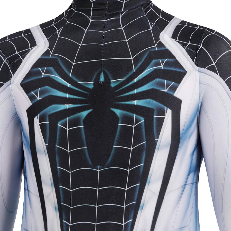 Spider-Man Negative Suit Jumpsuit Child Cosplay Costumes