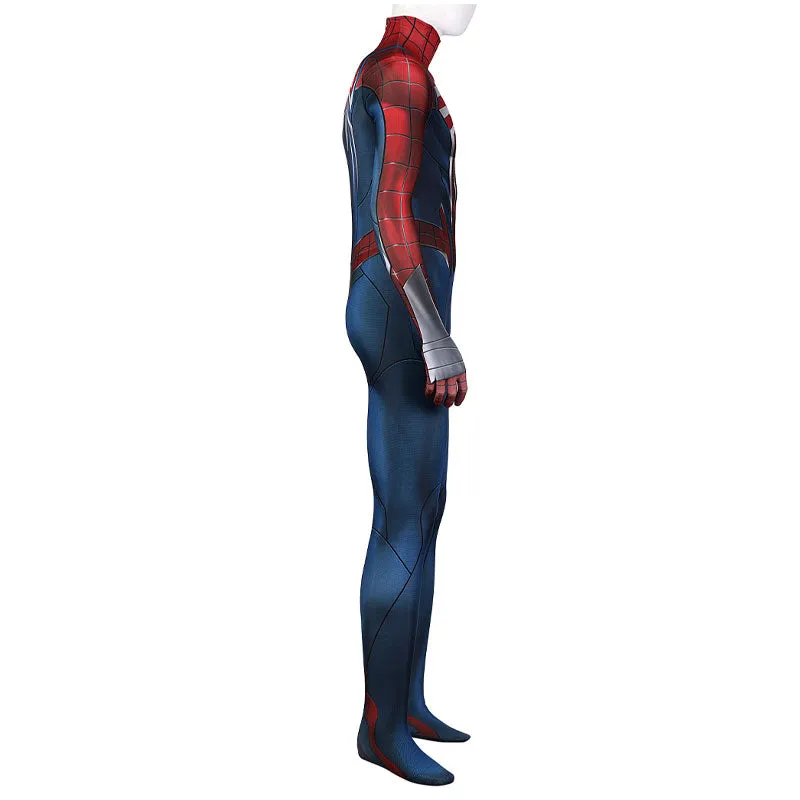 Spider-Man PS5 2 Peter Parker Spiderman Jumpsuit Cosplay Costumes with Headgear