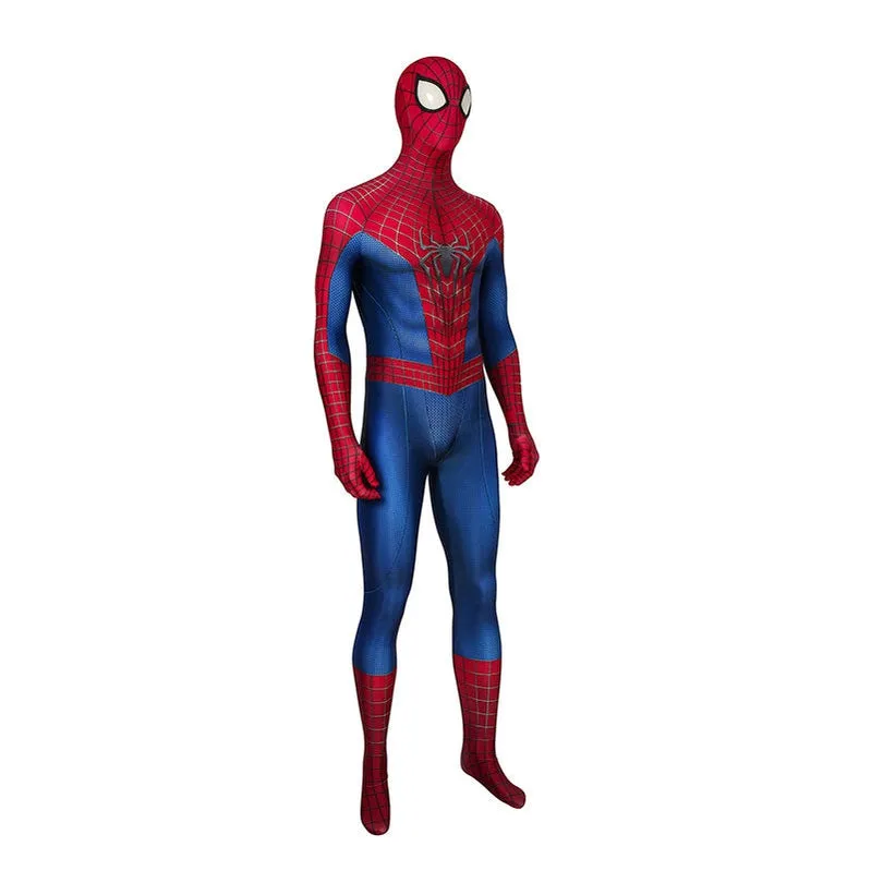 Spider-Man: The Amazing Spider-Man Peter Parker Spiderman Jumpsuit Elastic Force Cosplay Costume