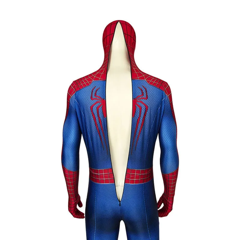 Spider-Man: The Amazing Spider-Man Peter Parker Spiderman Jumpsuit Elastic Force Cosplay Costume
