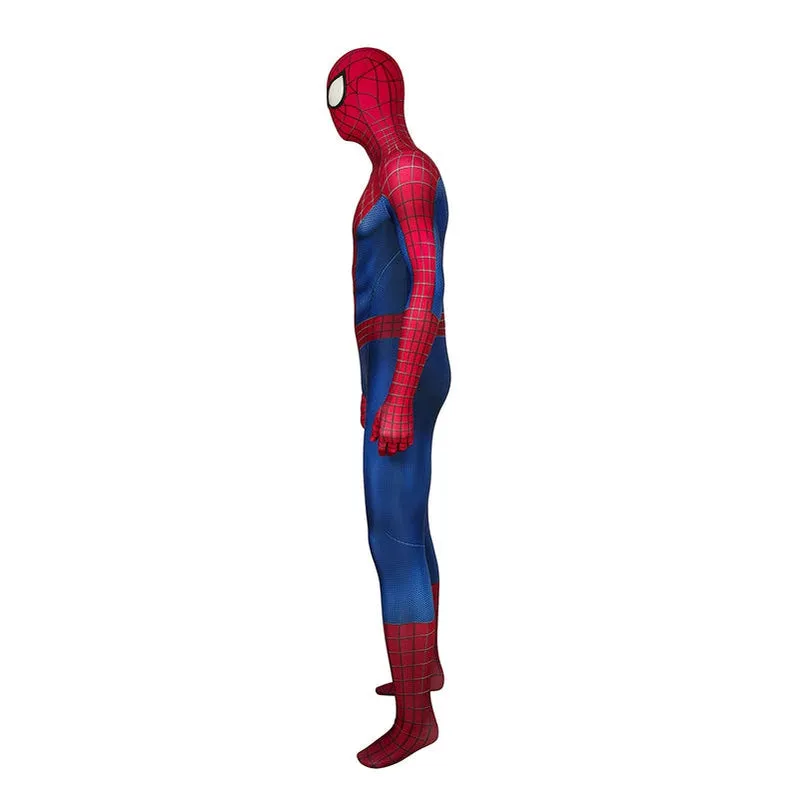 Spider-Man: The Amazing Spider-Man Peter Parker Spiderman Jumpsuit Elastic Force Cosplay Costume