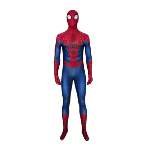 Spider-Man: The Amazing Spider-Man Peter Parker Spiderman Jumpsuit Elastic Force Cosplay Costume