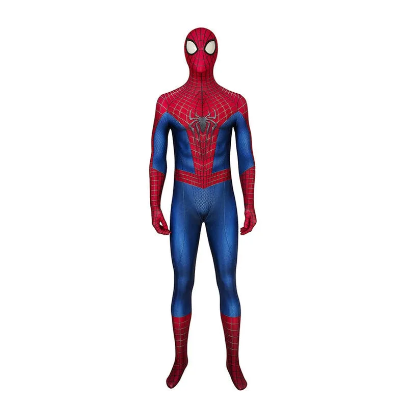 Spider-Man: The Amazing Spider-Man Peter Parker Spiderman Jumpsuit Elastic Force Cosplay Costume