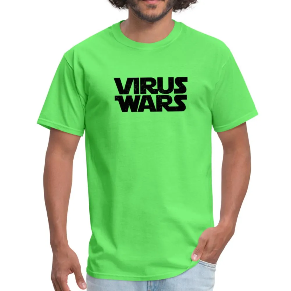 Star Wars or Virus Wars? Humour T-Shirt Top Tee