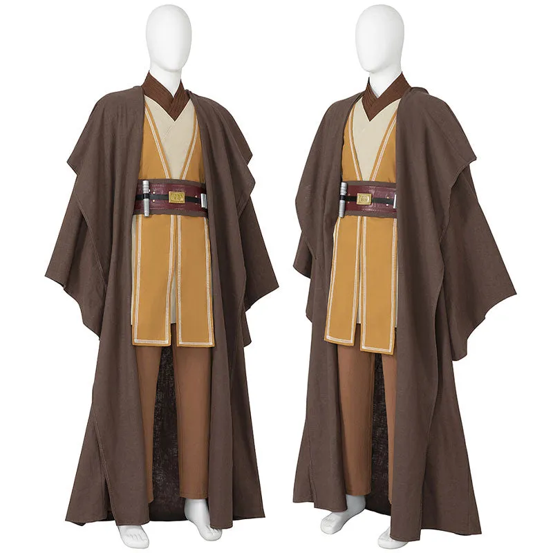 Star Wars: The Acolyte Sol Saddle Brown Cosplay Costumes