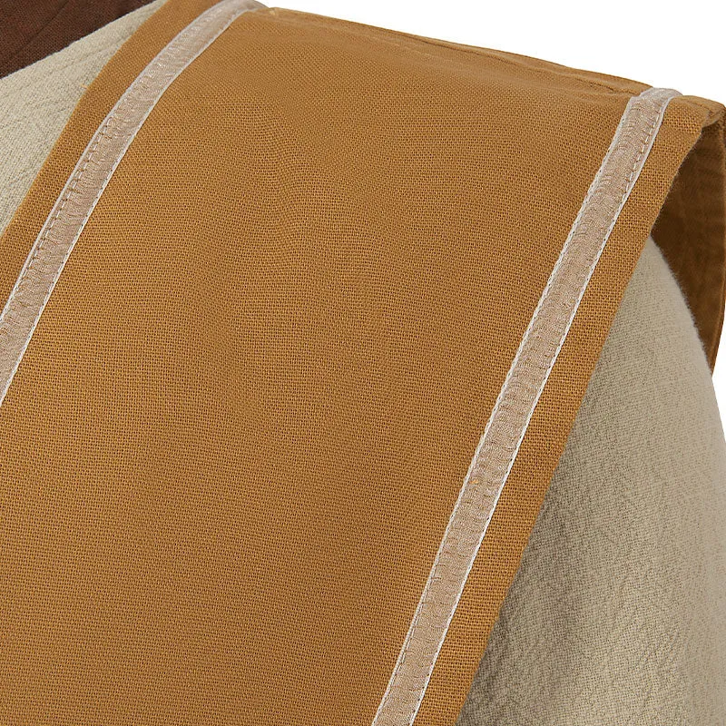 Star Wars: The Acolyte Sol Saddle Brown Cosplay Costumes