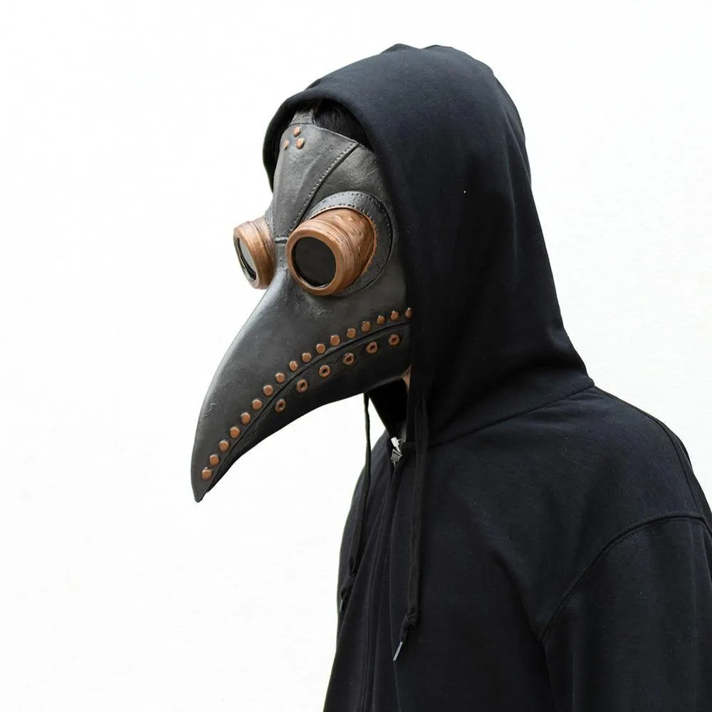 Steampunk Plague Doctor Mask Cosplay Game Costume Prop | Choose from Six Mask Styles