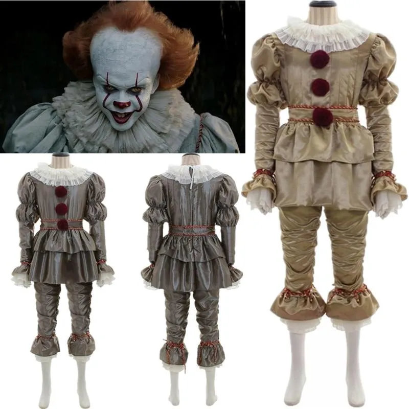 Stephen King's It: Chapter Two Pennywise Full Costume Cosplay Halloween Adult & Kids