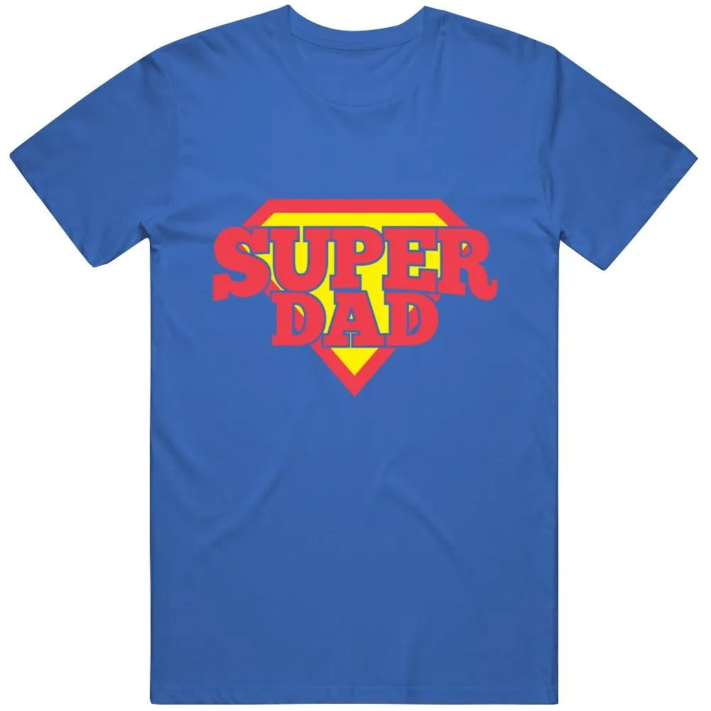 Super Dad Fathers Day Gift Tee Top T Shirt