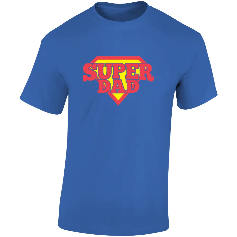 Super Dad Fathers Day Gift Tee Top T Shirt