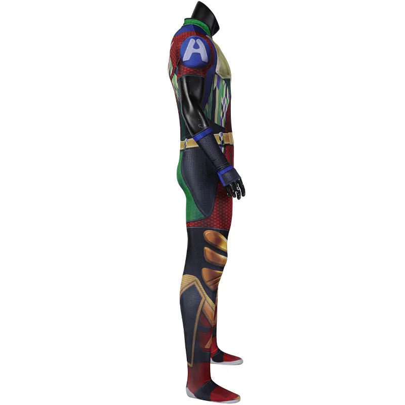 The Boys 3 A-Train Jumpsuit Cosplay Costumes