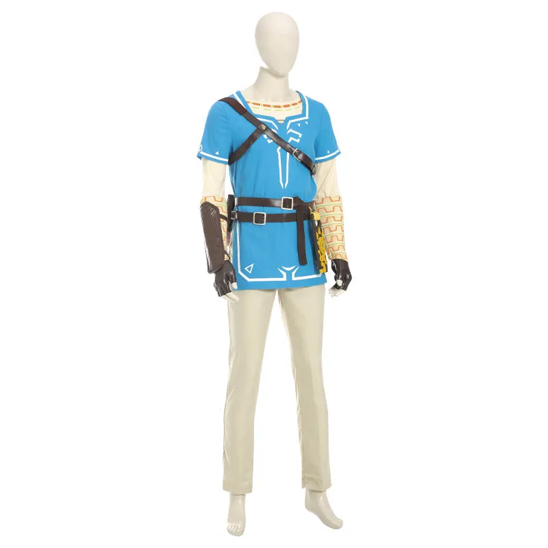 The Legend of Zelda: Breath of the Wild Link Fullset Cosplay Costumes