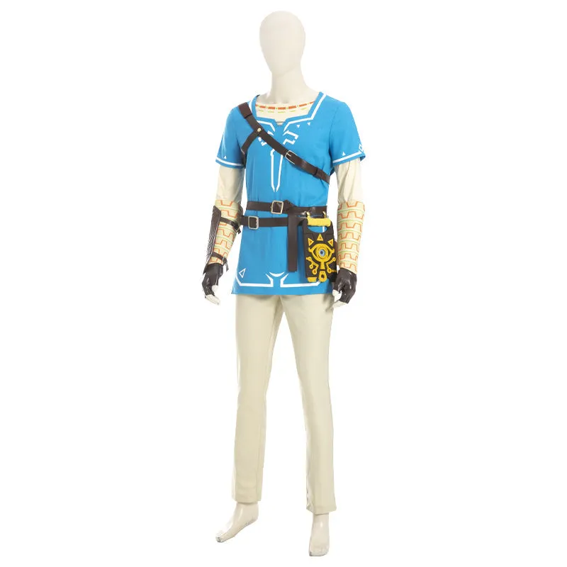 The Legend of Zelda: Breath of the Wild Link Fullset Cosplay Costumes