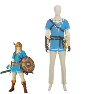 The Legend of Zelda: Breath of the Wild Link Fullset Cosplay Costumes