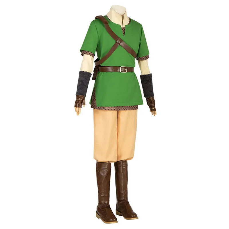 The Legend of Zelda: Skyward Sword Link Fullsuit Cosplay Costumes