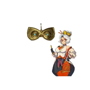 The Legend of Zelda: Tears of the Kingdom Purah Cosplay Hair Accessories Props