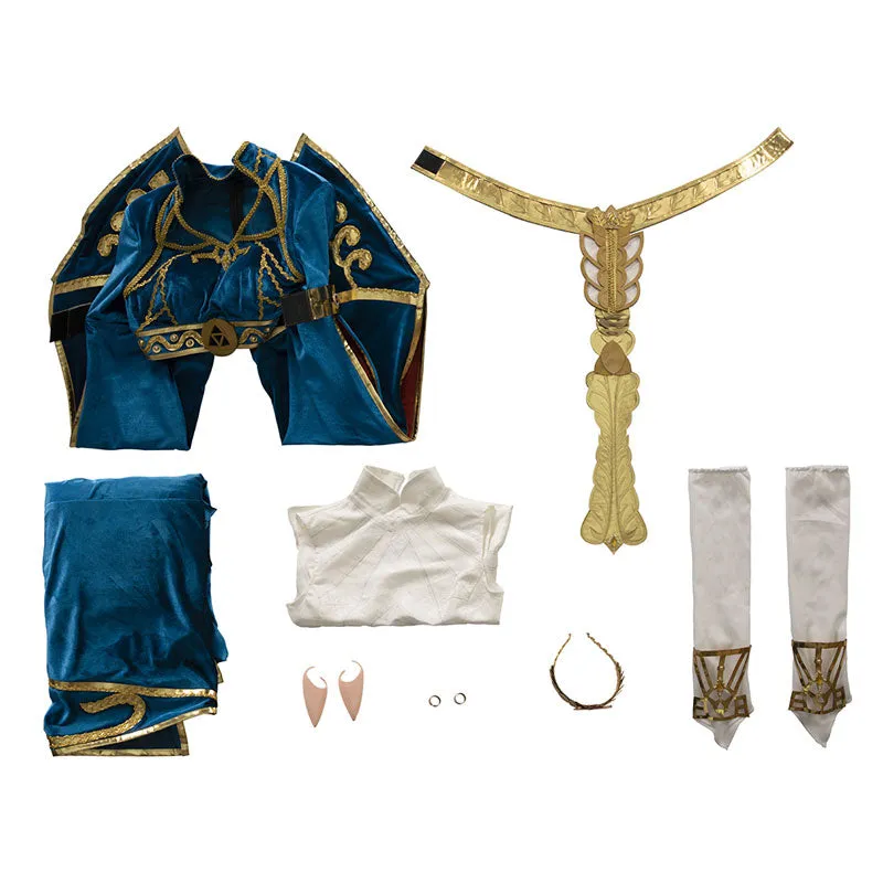 The Legend of Zelda The Champions' Ballad Zelda Princess Cosplay Costumes