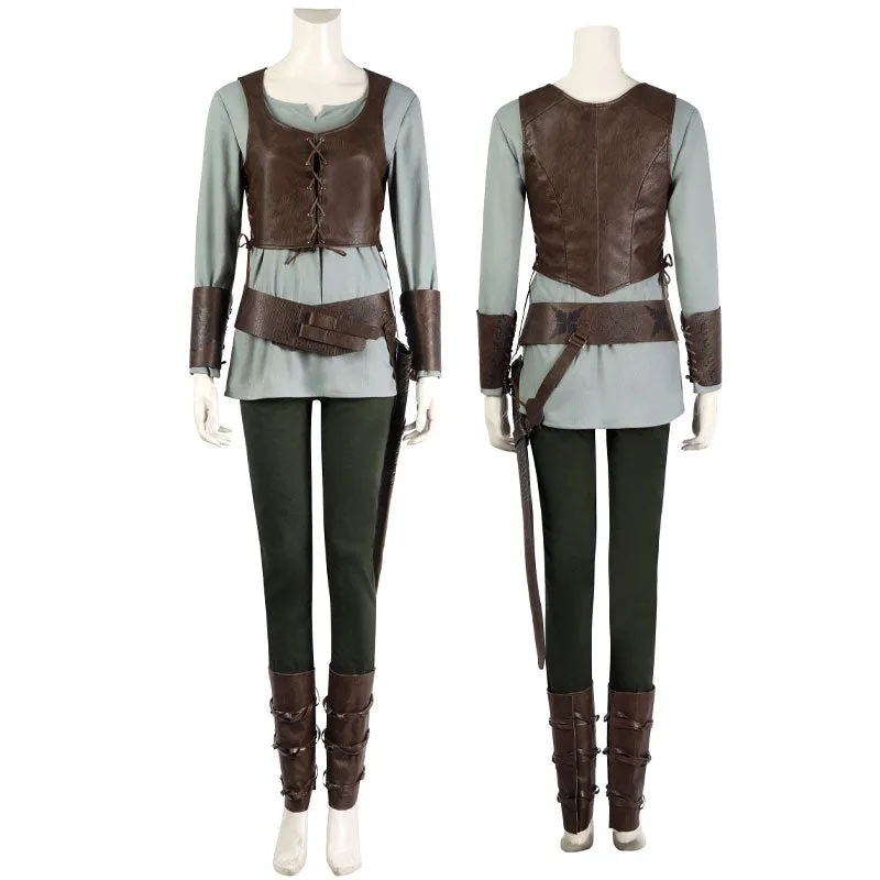 The Witcher season 3 Ciri Cosplay Costume