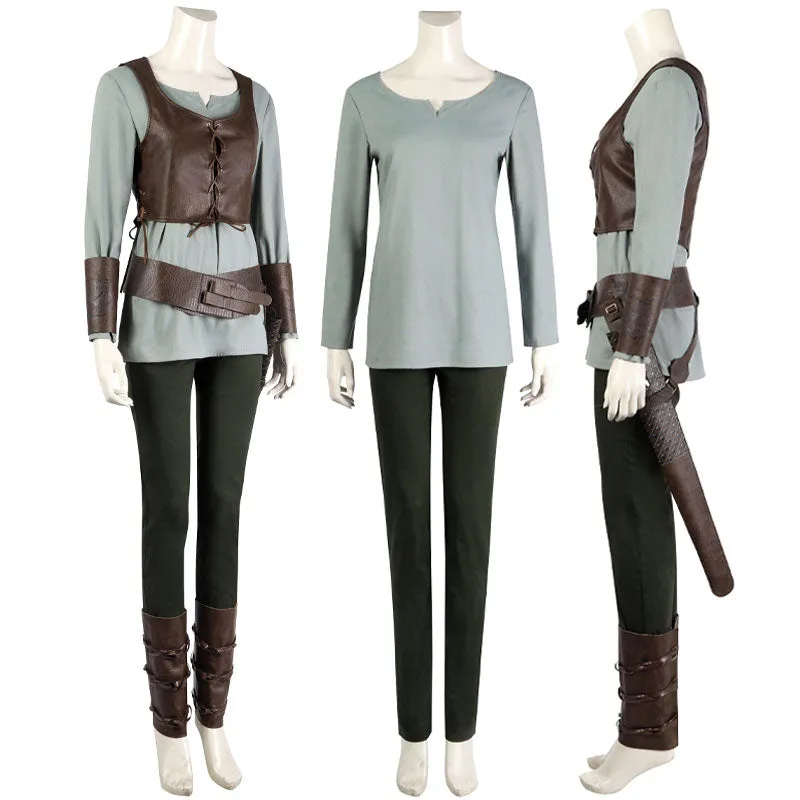 The Witcher season 3 Ciri Cosplay Costume