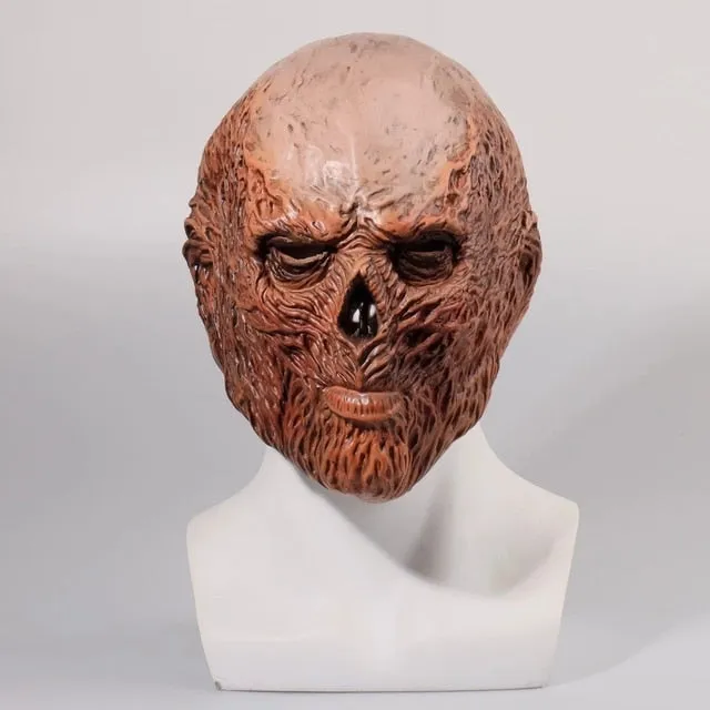 Vecna Stranger Things 4 Glowing Eye Mask | Halloween Cosplay Costume Prop Mask (With & Without LED Light Eyes)