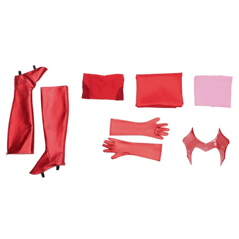 Wanda Vision Wanda Maximoff Halloween Cosplay Costumes