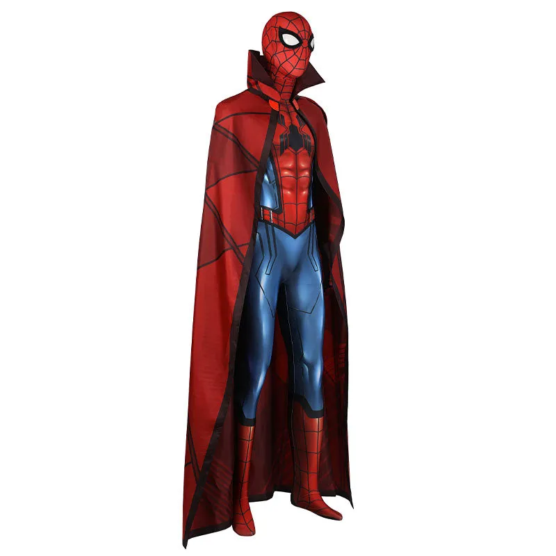 What If? Zombie Hunter Spider-man Peter Parker Spiderman Jumpsuit Fullset Cosplay Costumes