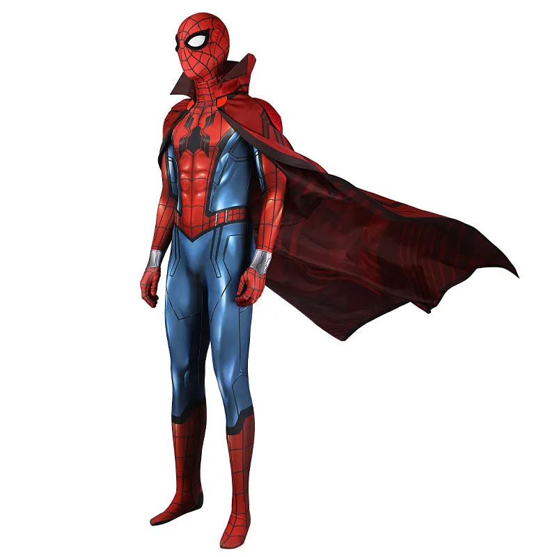 What If? Zombie Hunter Spider-man Peter Parker Spiderman Jumpsuit Fullset Cosplay Costumes