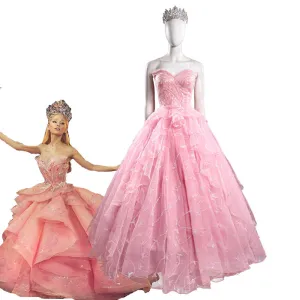 Wicked 2024 Glinda Cosplay Costumes