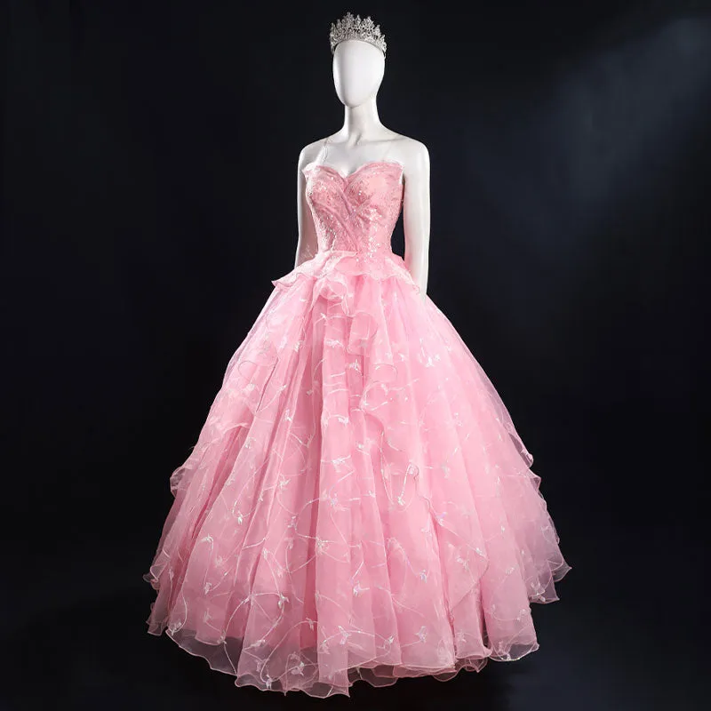 Wicked 2024 Glinda Cosplay Costumes